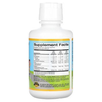 Витамины California Gold Nutrition Children's Liquid Calcium with Magnesium 473 мл (4384304506) 1684742182 фото