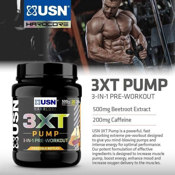 Предтренировочный комплекс USN 3XT Pump 420 г (4384303645) 1453764390 фото