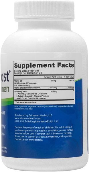 Домішка для чоловічої фертильності Fairhaven Health MotilityBoost 60 капсул 2058331910 фото
