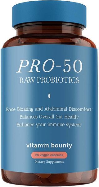 Найефективніші пробіотики з пребіотиками Vitamin Bounty Pro-50 60 капсул 2060594369 фото