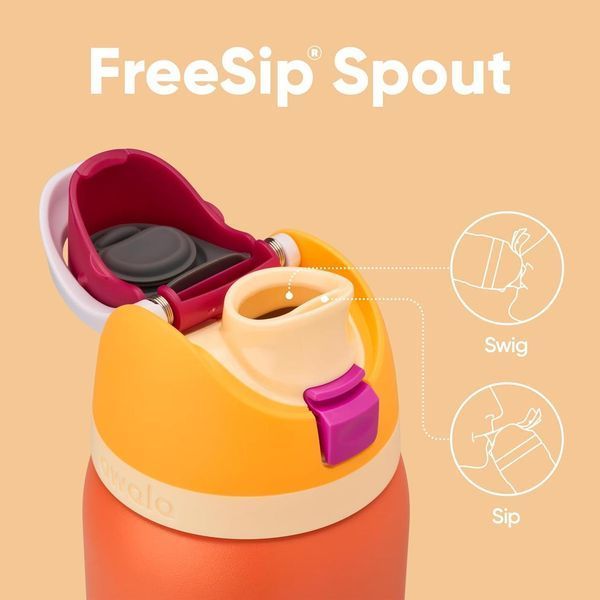 Фляга для воды премиум-класса Owala FreeSip Insulated Stainless Steel Water Bottl Citrus Crush 750 мл 2955173841 фото