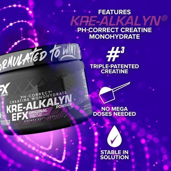 Креатин EFX Sports Kre-Alkalyn Powder 100 г (4384304412) 1684742091 фото