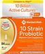 Смесь пробиотиков, здоровье пищеварительной системы и иммунитета Member's Mark 10 Strain Probiotic Digestive Care Supplement 84 2089162462 фото 1