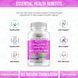 Лучшие витамины для волос, кожи и ногтей, все в одном Stamiron Hair Skin and Nails Vitamins for Women with Biotin 10000mcg Collagen 1000mg Supplements Plus Keratin Hyaluronic Acid Saw Palmetto Bamboo Vitamin B & C for Hair Growth Nail & Skin 4384305975 фото 5