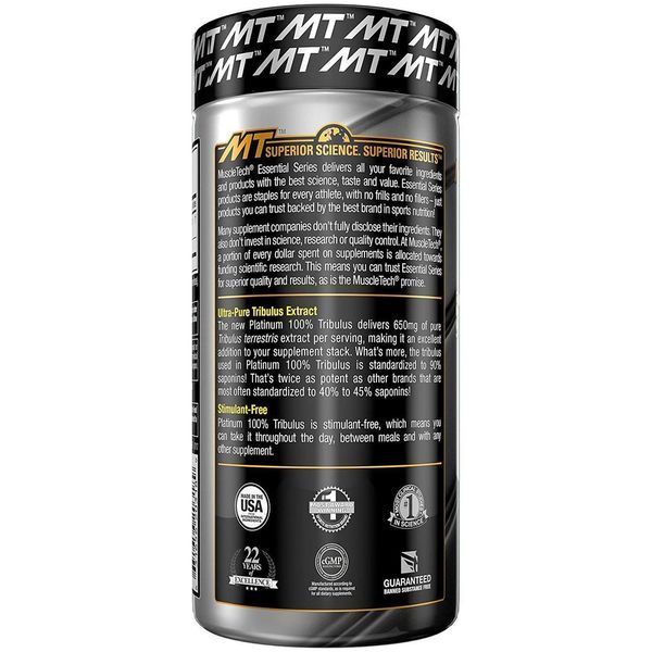 MuscleTech Platinum 100% Tribulus 100 капсул (4384304110) 1573406598 фото