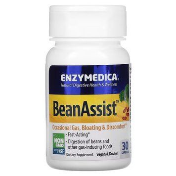 Спеціальний продукт Enzymedica BeanAssist 60 капсул (4384304517) 1684742193 фото