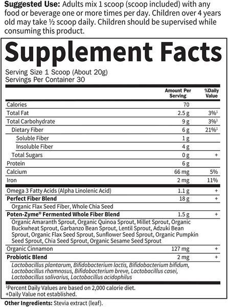 Garden Of Life Super Seed Beyond Fiber 600 г (4384303758) 1484204161 фото