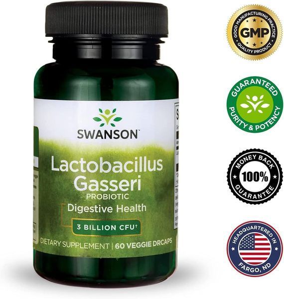Swanson Lactobacillus Gasseri 60 капсул (4384305061) 1862726403 фото