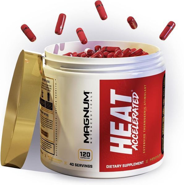 Жироспалювач Magnum Nutraceuticals Heat 120 капсул (4384301502) 1060001324 фото