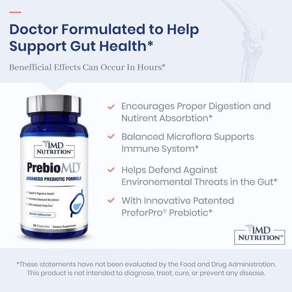Усовершенствованные пребиотики 1MD Nutrition PreBioMD 30 капсул 2060594371 фото