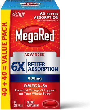 Schiff MegaRed Advanced 6X Better Absorption 800 mg Omega-3 80 капсул (4384303759) 1484204162 фото