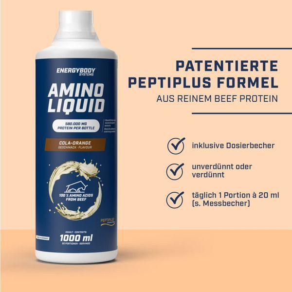 Аминокислоты Energybody Amino Liquid 1000 мл (4384303607) 1448233334 фото