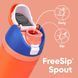 Фляга для воды премиум-класса Owala FreeSip Insulated Stainless Steel Water Bottl Blue Citrus 475 мл 2955173845 фото 2
