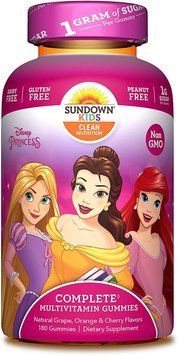 Sundown Naturals Complete Multivitamin Gummies Disney Princess 180 таблеток (4384303964) 1526902610 фото