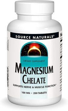Source Naturals Magnesium Chelate Complex 250 таблеток (4384304569) 1684742245 фото