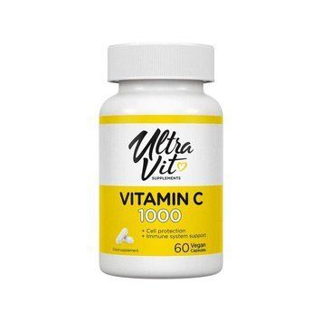 Витамины VPLab Ultravit Vitamin C 1000 мг 60 капсул (4384303094) 1437160302 фото