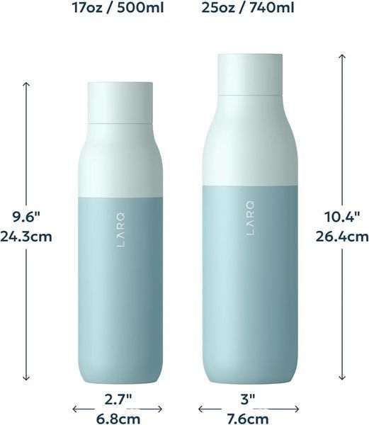 Фляга для воды премиум-класса c УФ-очистителем воды LARQ Bottle PureVis Seaside Mint 739 мл 43819538447 фото