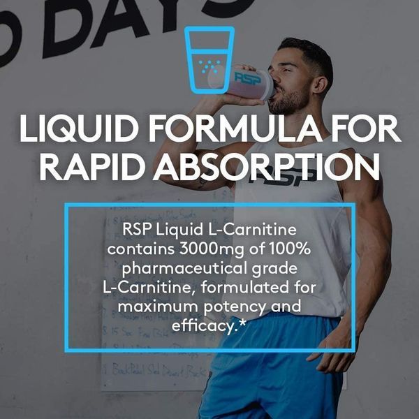 RSP Liquid L-Carnitine 3000 473 мл (4384304113) 1573406601 фото