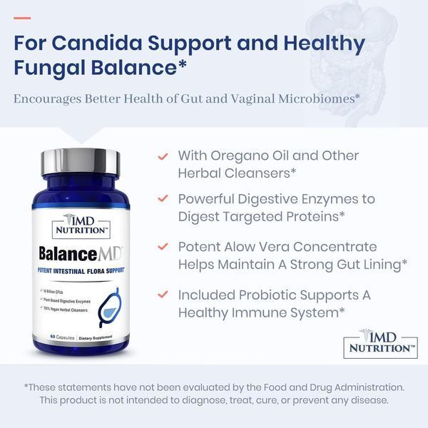 Новаторская формула для женщин 1MD Nutrition BalanceMD Vaginal Probiotics 60 капсул 2060594373 фото