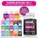 Витамины для волос, кожи и ногтей Novo Blends Hair Skin and Nails Vitamins 60 капсул 2185153649 фото 4
