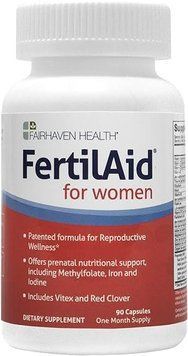 Домішка для жіночої фертильності Fairhaven Health FertilAid for Women 90 капсул 2058331915 фото