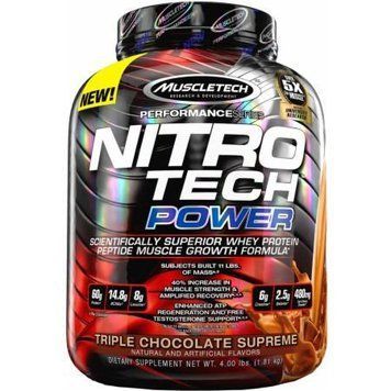 Протеин MuscleTech Nitro Tech Power 1810 г Шоколад (4384300936) 1059999988 фото