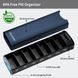 Преміальний контейнер для таблеток Serfeymi Aluminum Daily Pill Box Blue 2089162467 фото 3