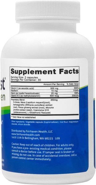 Домішка для чоловічої фертильності Fairhaven Health CountBoost 60 капсул 2058331916 фото