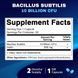 Домішка преміумкласу підтримка травлення й імунітету Vitamatic Bacillus Subtilis 10 Billion 60 капсул 2665739777 фото 2