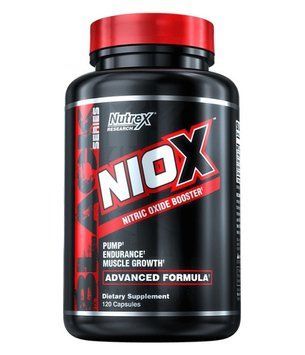 Предтренировочный комплекс Nutrex NIOX 120 таблеток Без вкуса (4384301247) 1060000716 фото