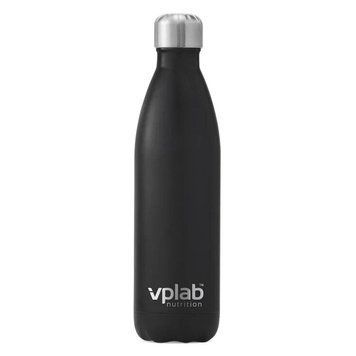 Фляга для води VPLab Metal water bottle Чорна 750 мл (4384303149) 1437160424 фото
