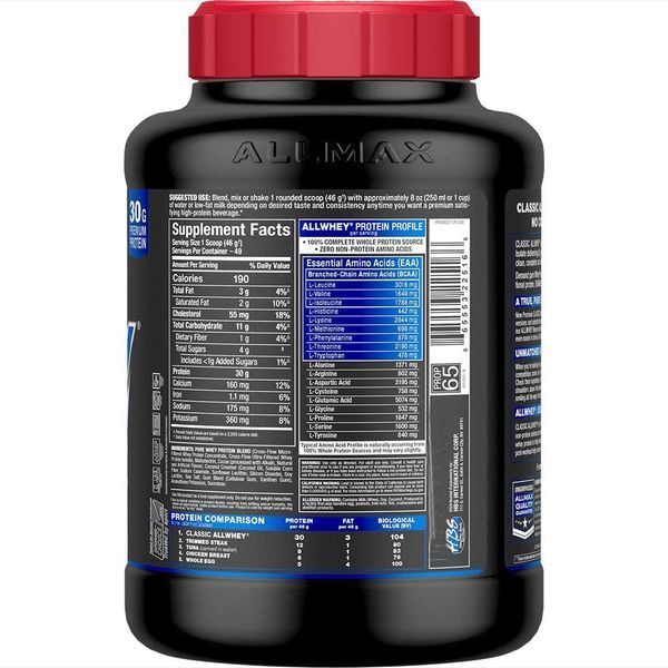 AllMax Nutrition AllWhey Classic 2270 г (4384303866) 1505143736 фото