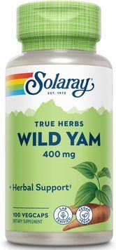 Дикий ямс Solaray Wild Yam 100 капсул 4384306067 фото