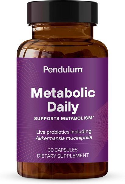 Пробиотик для поддержки обмена веществ и поддержания уровня энергии Pendulum Metabolic Daily 30 капсул 2350167605 фото