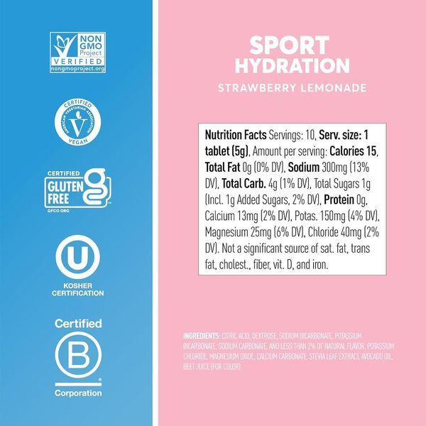 NUUN Концентрат натуральних електролітів 80 таблеток Полуниця (4384302028) 1437159090 фото