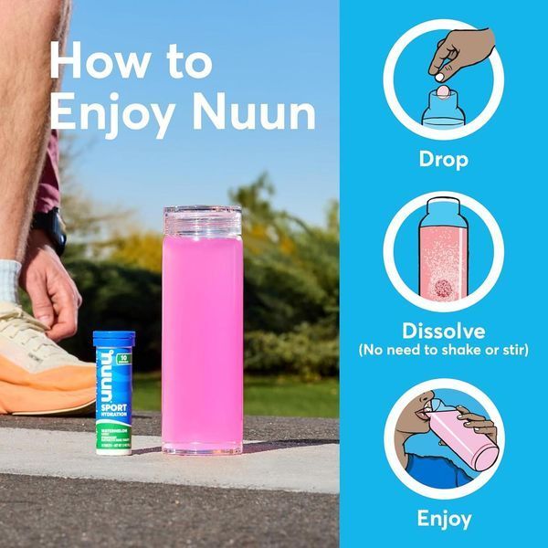NUUN Концентрат натуральних електролітів 80 таблеток Полуниця (4384302028) 1437159090 фото