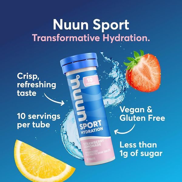 NUUN Концентрат натуральних електролітів 80 таблеток Полуниця (4384302028) 1437159090 фото