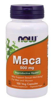 Экстракт NOW Maca 500 mg Veg Capsules 100 капсул (4384301175) 1060000637 фото