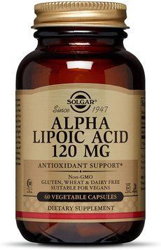 Специальный продукт Solgar Alpha Lipoic Acid 60 капсул (4384302797) 1437159962 фото