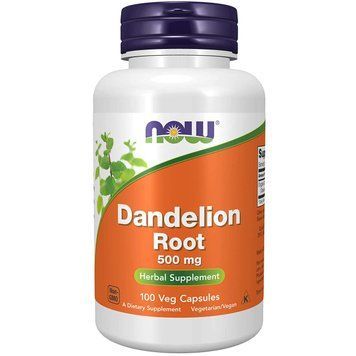 Now Foods Dandelion Root 500 mg 100 капсул (4384303817) 1491169504 фото