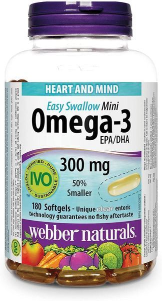 Спеціальний продукт Webber Naturals Omega-3 Mini 180 капсул (4384303459) 1437160750 фото