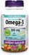 Спеціальний продукт Webber Naturals Omega-3 Mini 180 капсул (4384303459) 1437160750 фото 2