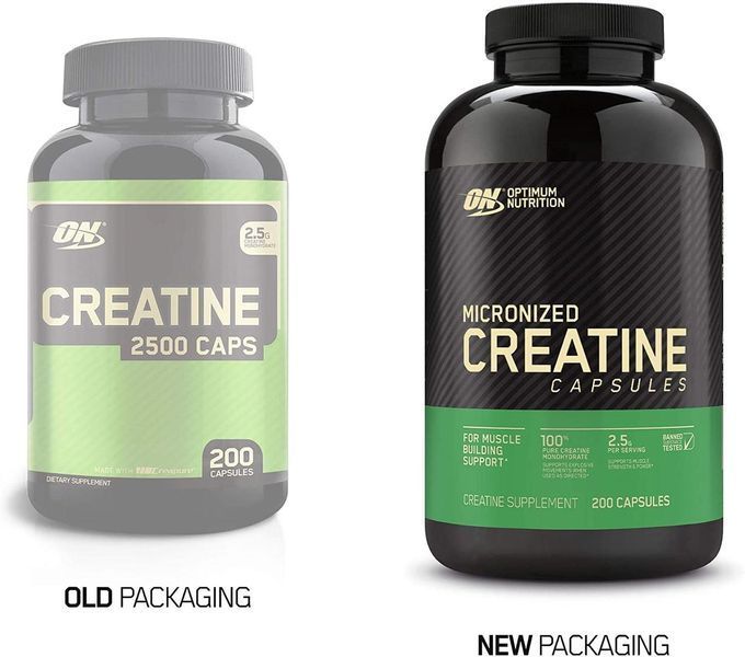 Креатин Optimum Nutrition Micronized Creatine Capsules 200 капсул (4384303767) 1484206195 фото