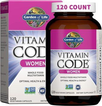 Преміальні органічні жіночі вітаміни Garden Of Life Vitamin Code Womens Multi 120 капсул 2116935762 фото