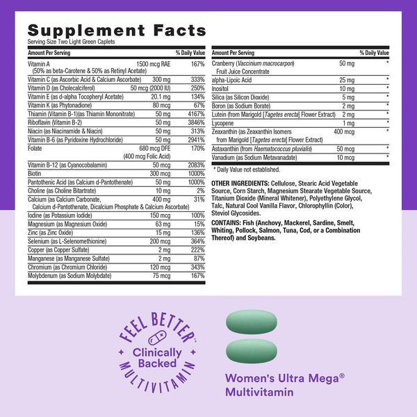 Витамины GNC Women's Energy and Metabolism 30 пакетов (4384303310) 1437160581 фото