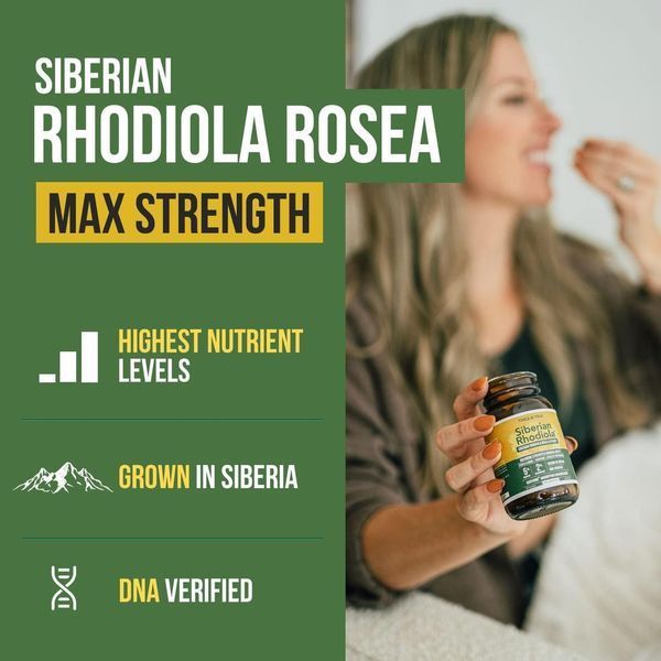 Сибірська родіола преміумкласу Triquetra Health Siberian Rhodiola 60 капсул 2355285152 фото