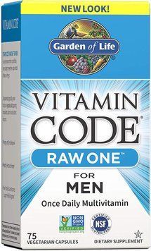 Вітаміни Garden of Life Vitamin Code Raw One for Men 75 капсул (4384302700) 1437159865 фото