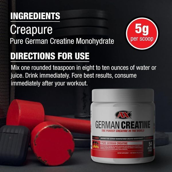Креатин Athletic Xtreme German Creatine 270 г 1931073017 фото