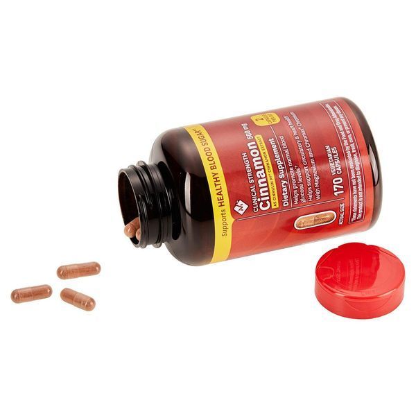 Поддержка кровообращение и здоровье сердца Member's Mark Clinical Strength Cinnamon 170 капсул 2090297876 фото