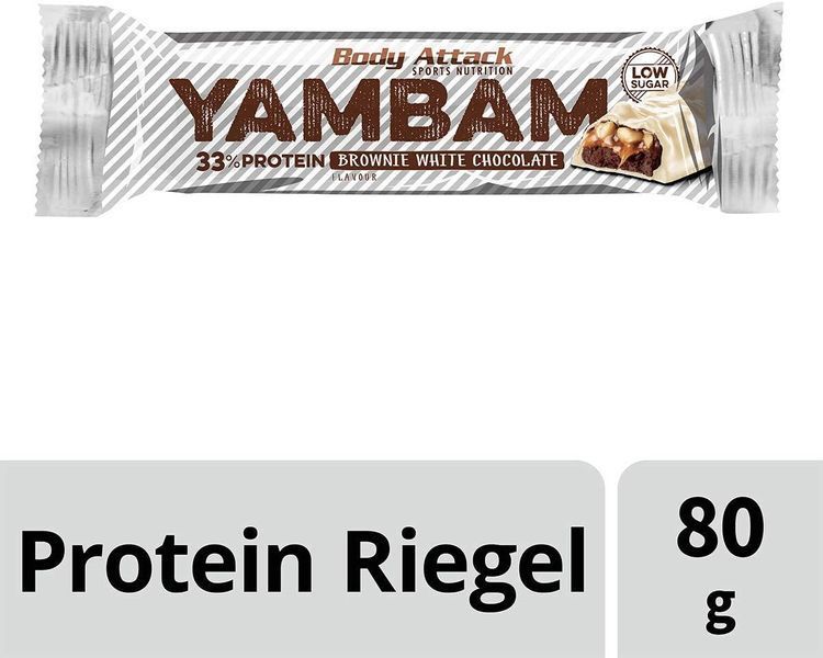 Протеїнові батончики Body Attack Yambam Protein Bar 15 шт (4384303617) 1448263679 фото